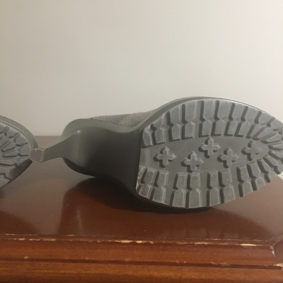 Nude/Taupe Booties - Picture 2 of 3